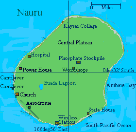 nauru map