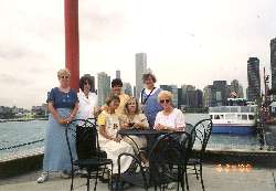 Logan Lassies on the water in Chicago, June 24, 2000.