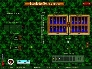 Tackle menu