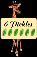 6 Pickles (Minus the Giraffe)