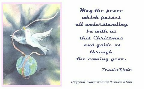 Traute's 2005 Christmas & New Year's Card