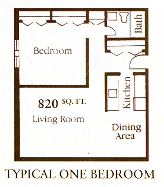 1 BEDROOM