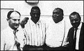 Leonard Chess, Howlin' Wolf, Willie Dixon, Sonny Boy Williamson, circa early 1960s