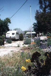 Trailer on the property