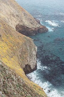 Sea caves & turquoise water