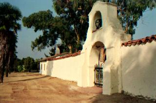 A beautiful bell archway.