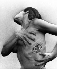 to make me feel, you peel back my flesh and seal your sorrow within to make me real