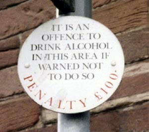 A strange sign