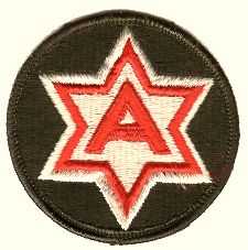 6th Army Badge