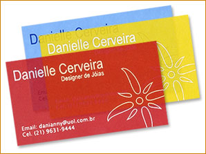 Cart&otilde;es de visitas 