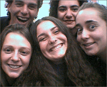 Luiz Fernando, Eu, Bete, Mona e Ana Rita..