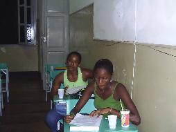 Alunas participativas