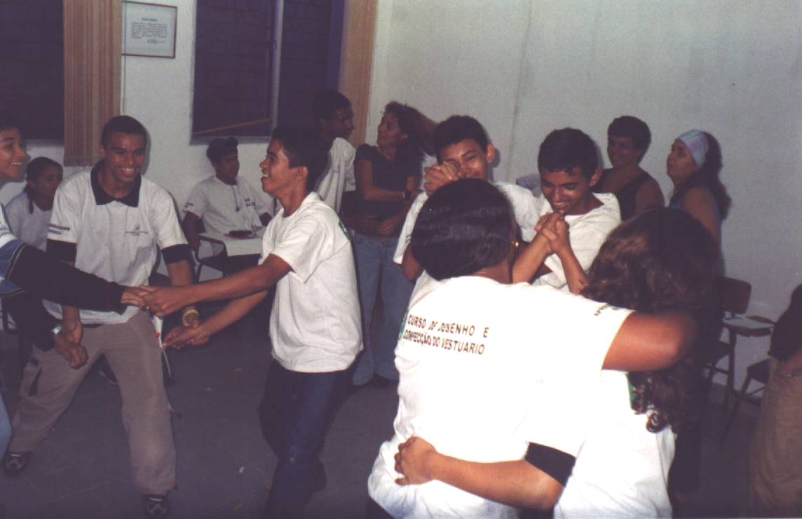 Oficina de arteterapia no SENAI