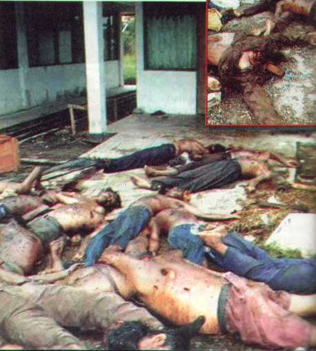 Indon�sia - Crist�os s�o queimados vivos e ap�s serem queimados, suas cabe�as s�o decepadas.