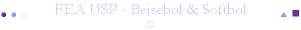 FEA USP - Beisebol & Softbol
