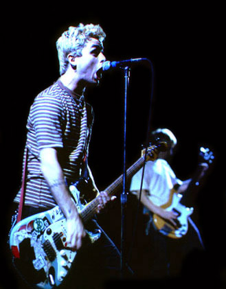 Billie Joe e Mike Dirnt em show