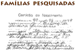 Ícone: certidão de nascimento de Sylvio de Oliveira Guimarães, avô da editora. FAMÍLIAS E SOBRENOMES PESQUISADOS 