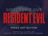 Resident Evil Director's Cut