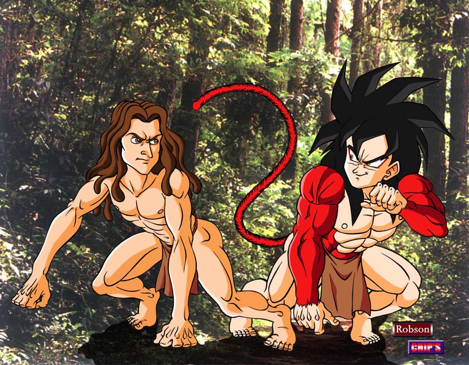 Tarzan e Goku
