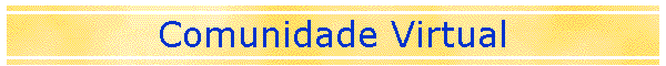 Comunidade Virtual