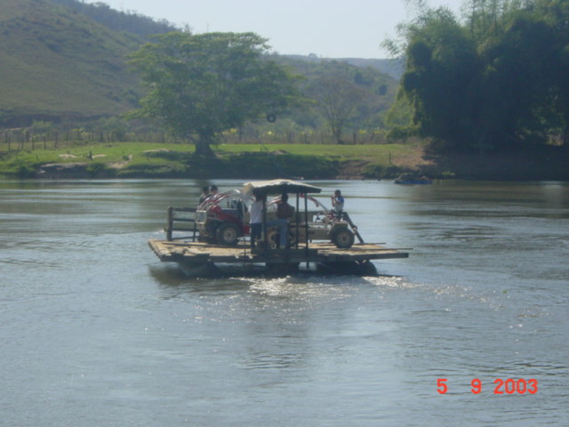 Balsa - Rio Paraba do Sul