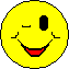 Smilies, carinha sorrindo, apontando boas novas na audioteca