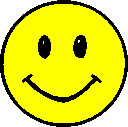 Smilies cor amarela, com sorriso, redirecionando para site.