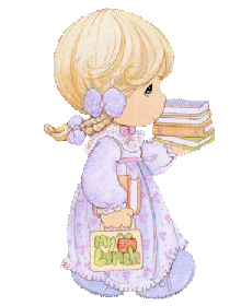 Doll indo para escola