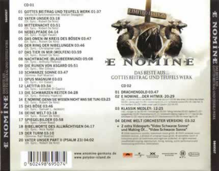 Das Beste aus... (Limited Edition) - Verso