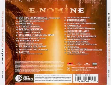 Die Prophezeiung (Klassic Edition) (Verso)