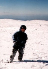Ai estou eu na Serra da Estrela !!