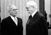 Golbery do Couto e Silva com Ernesto Geisel