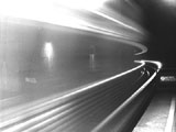 metrô chegando na sé