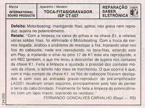 Descrio do Conserto