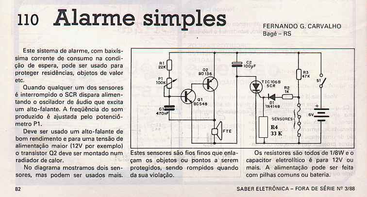 Alarme Simples