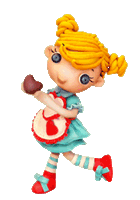Bonequinha chocolateira