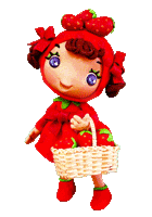 Monequinha moranguinho