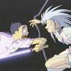 Tenchi ataca Ryoko