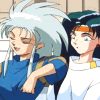 Ryoko e Kiyone