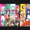 Ryoko, Aeka, Tsunami, Sasami, Washu, Mihoshi, Kiyone e Tenchi