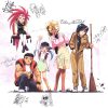 Washu, Tenchi, Sasami, Mihoshi e Kiyone