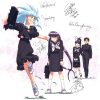 Ryoko, Aeka, Achika e Nobuyuki