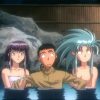 Aeka, Tenchi, Ryoko, Mihoshi e Washu