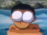 Tenchi, depois de ver o corpo nu de Ryoko