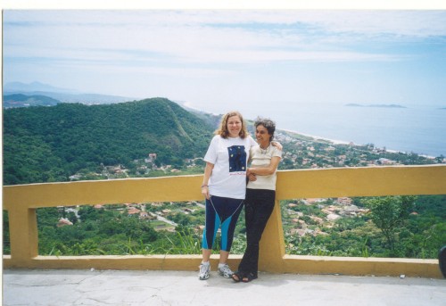 Eu e Cau, rumo a Niteri