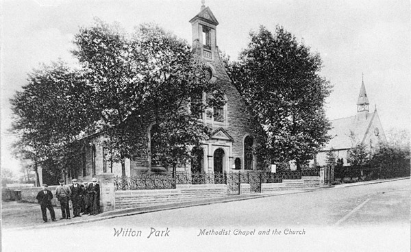 Pic of Methodist Chapel & St Paul's Church