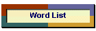 Word List