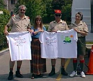 These Scouter's gave blood!