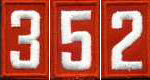 Pack 352 Numerals