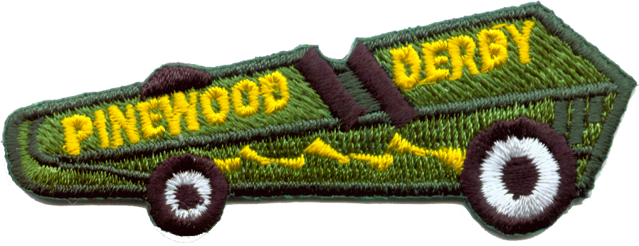 Pinewood Derby Patch 2001